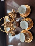 Bavaria 37 theeservies met gouden details, Ophalen of Verzenden