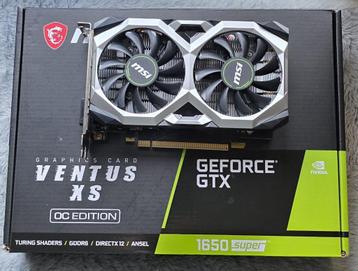MSI GeForce GTX 1650 Super Ventus XS OC Videokaart beschikbaar voor biedingen