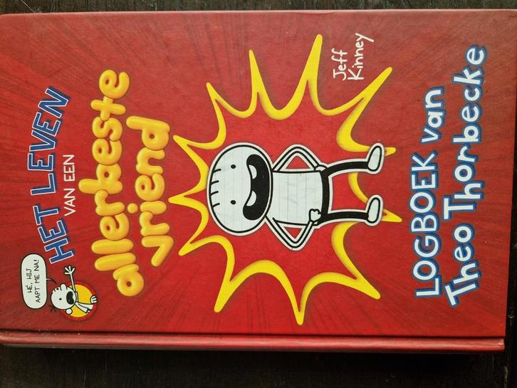 Jeff Kinney - Logboek van Theo Thorbecke, Boeken, Kinderboeken | Jeugd | onder 10 jaar, Zo goed als nieuw, Fictie algemeen, Ophalen of Verzenden