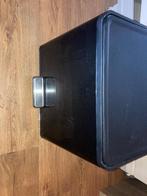 Prullenbak afvalcontainer met drie compartimenten sorteer, Ophalen, Kunststof, Gebruikt, Met pedaal