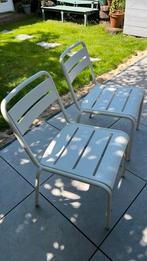 Emu tuinstoelen wit twee stuks, Tuin en Terras, Ophalen of Verzenden, Zo goed als nieuw, Kunststof
