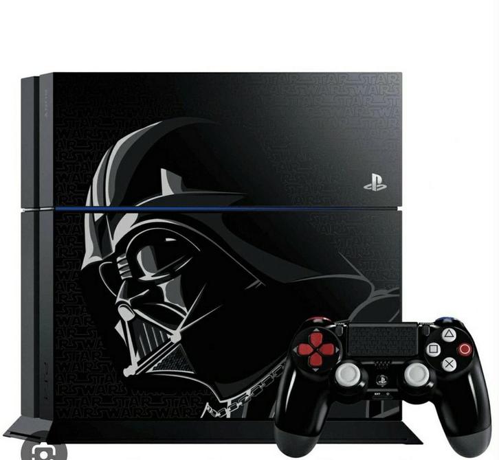 Limited Edition Darth Vader Ps4 1TB, Spelcomputers en Games, Spelcomputers | Sony PlayStation 4, Zo goed als nieuw, Original, 1 TB