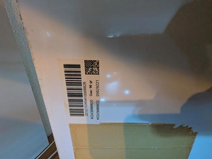 Koel-vriescombinatie - Betrouwbaar en Ruim!, Witgoed en Apparatuur, Koelkasten en IJskasten, Gebruikt, Met vriesvak, 200 liter of meer