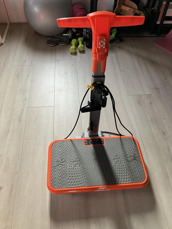 Fitness-trilplaat, Sport en Fitness, Fitnessapparatuur, Zo goed als nieuw, Trilplaat, Armen, Benen, Kunststof, Ophalen of Verzenden