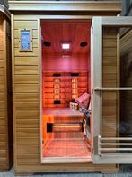 COMBI SAUNA INFRAROOD MET OPGIETKACHEL GRATIS BEZORGD! 🚚, Sport en Fitness, Sauna, ., Fins of Traditioneel, Complete sauna, Ophalen of Verzenden