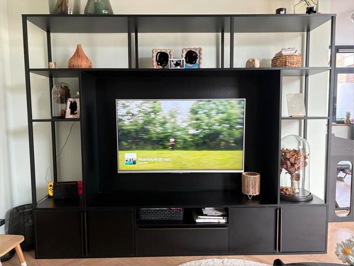 Moderne TV Meubel met Opbergruimte, Huis en Inrichting, Kasten | Televisiemeubels, Zo goed als nieuw, 150 tot 200 cm, 200 cm of meer