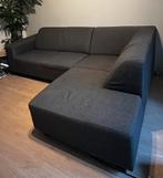 Hoekbank Leen Bakker grijs donkergrijs, Huis en Inrichting, Banken | Sofa's en Chaises Longues, Ophalen, Stof, Gebruikt, 200 tot 250 cm