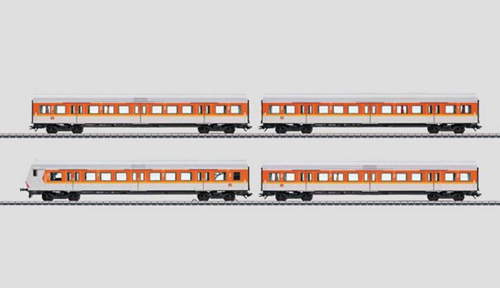 Marklin HO 43892 Set S-Bahn-rijtuigen., Hobby en Vrije tijd, Modeltreinen | H0, Nieuw, Wagon, Wisselstroom, Märklin, Ophalen of Verzenden