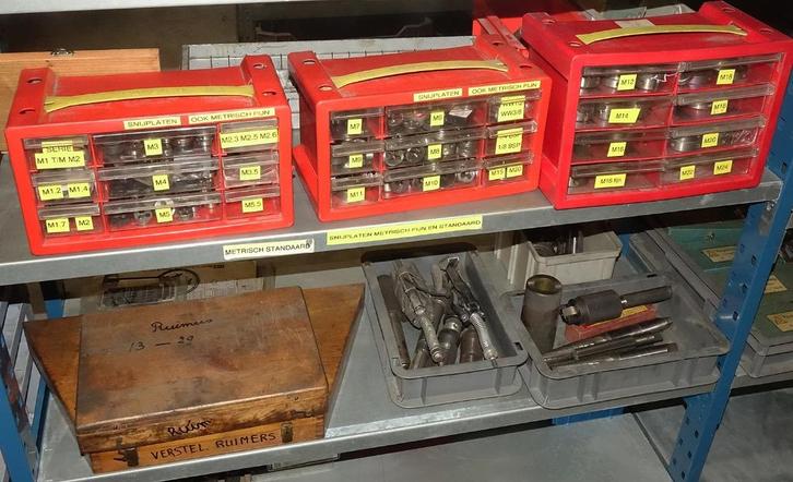 Draadsnij gereedschap Tappen en snijplaten, Doe-het-zelf en Verbouw, Gereedschap | Handgereedschap, Nieuw, Ophalen