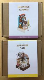 Miniatuurhuisje bloemisterij & café bouwpakket - NIEUW, Ophalen of Verzenden, Nieuw, Knutselwerk