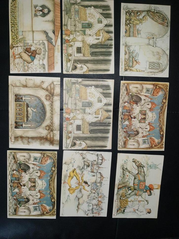 Anton Pieck Efteling Kaarten Set, Verzamelen, Ansichtkaarten | Buitenland, Ophalen of Verzenden