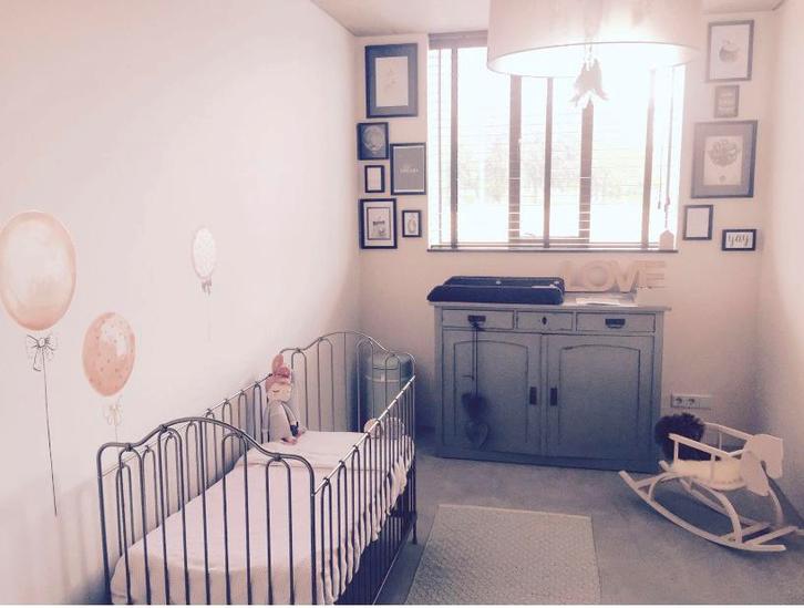 Mooi smeedijzer ledikant incl. matras voor maar €199,- !!, Kinderen en Baby's, Babywiegjes en Ledikanten, Zo goed als nieuw, Ledikant