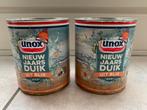 2 stuks UNOX nieuwjaarsduik uit blik met echt zeewater, Ophalen of Verzenden, Nieuw, Overige, Overige merken