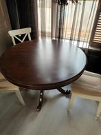Ronde oude tafel (kersen hout), Ophalen, Gebruikt, Vijf personen of meer, Rechthoekig