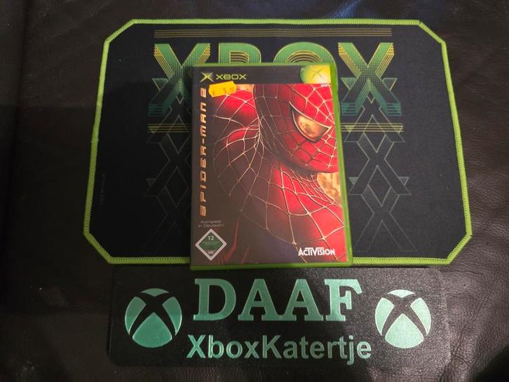 Spider-man 2 - Xbox original & Xbox 360, Spelcomputers en Games, Games | Xbox Original, Zo goed als nieuw, Avontuur en Actie, 1 speler