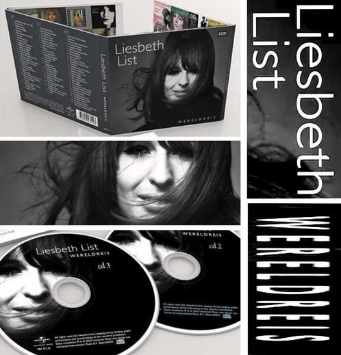 Liesbeth List - Wereldreis 3CD+SET nog in seal !! nieuw, Cd's en Dvd's, Cd's | Pop, Gebruikt, 1980 tot 2000, Ophalen of Verzenden