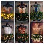 Kerst torso's  voor aan de muur., Ophalen, Zo goed als nieuw