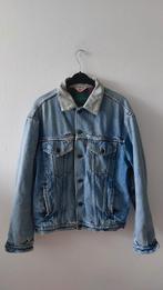 Vintage 80s oversized Levis jacket S, Maat 46 (S) of kleiner, Gedragen, Blauw, Ophalen of Verzenden