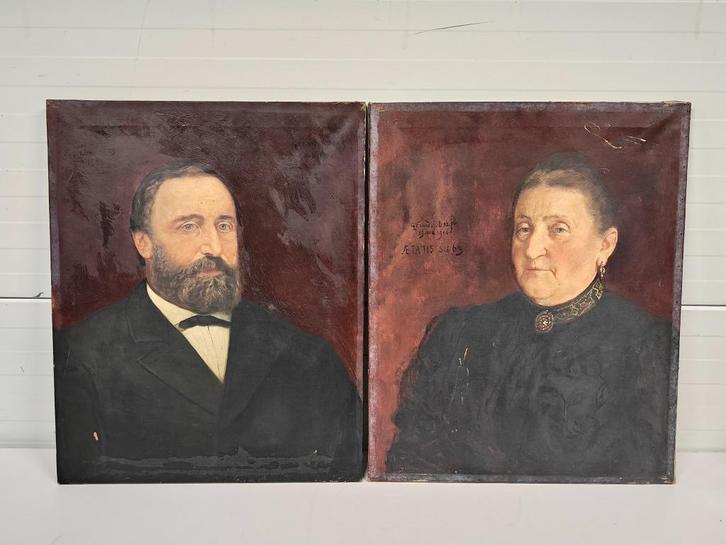 Schilderijen Gerard Jan Bos [1906], Antiek en Kunst, Kunst | Schilderijen | Klassiek, Ophalen of Verzenden