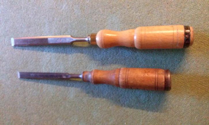 Houten beitels Kruissleutels gereedschap, Antiek en Kunst, Antiek | Gereedschap en Instrumenten, Ophalen of Verzenden