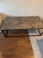 Salontafel marmer, Huis en Inrichting, Tafels | Salontafels, 100 tot 150 cm, Zo goed als nieuw, Minder dan 50 cm, Rechthoekig
