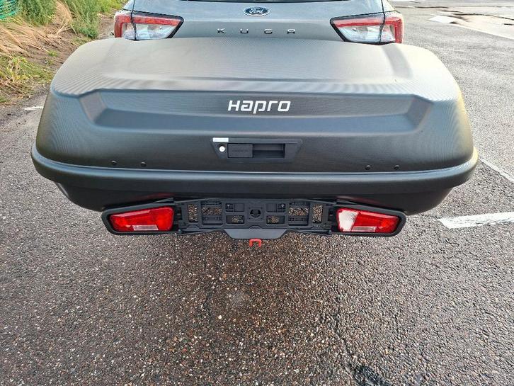 ** te huur** Hapro Boxer L trekhaakkoffer, Auto diversen, Dakkoffers, Zo goed als nieuw, Ophalen