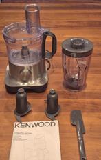 Kenwood keukenmachine en blender, Witgoed en Apparatuur, Keukenmixers, Ophalen, 2 snelheden, Zo goed als nieuw, 2 tot 3 liter