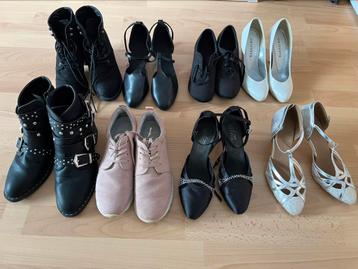 8 paar schoenen maat 38 beschikbaar voor biedingen