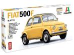 1:12  Fiat 500 F ''Upgraded Edition''  -  Italeri, Hobby en Vrije tijd, Modelbouw | Auto's en Voertuigen, Groter dan 1:32, Nieuw
