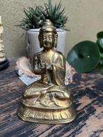 Brons boeddha uit Taiwan Bronzen buddha handwerk, Ophalen of Verzenden, Schipluidenlaan 20 5035KJ Tilburg, Verburgt vintage, https://verburgtvintage.nl/#contact