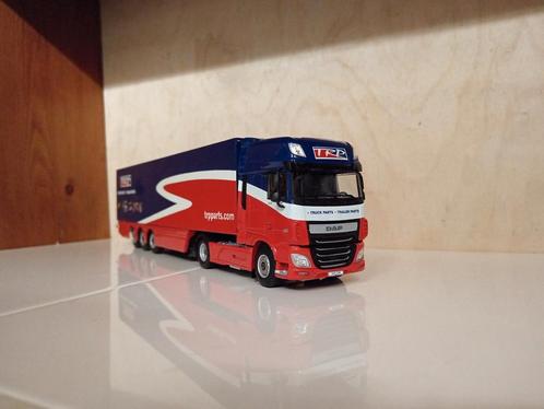 Daf oplegger TRP Tekno, Hobby en Vrije tijd, Modelauto's | 1:50, Nieuw, Bus of Vrachtwagen, Tekno, Ophalen of Verzenden