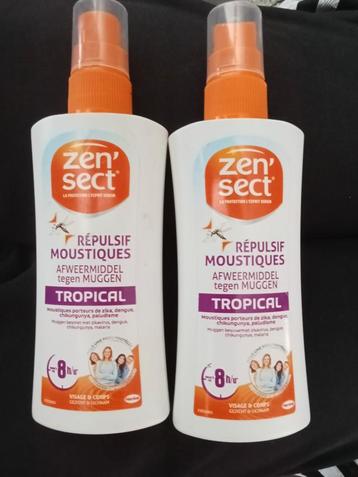 Zen sect repulsif  moustiques afweermidel  muggen per 20 st beschikbaar voor biedingen
