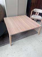 Bolia grace salontafel design showmodel massiefeikenhout, Gebruikt, 100 tot 150 cm, Minder dan 50 cm, Rechthoekig