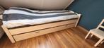1 persoons ledikant met 2 lades. Compleet., Huis en Inrichting, Ophalen, 90 cm, Eenpersoons, Wit