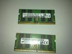 16GB DDR4 SODIMM laptop geheugen Hynix Micron, Ophalen of Verzenden, Laptop