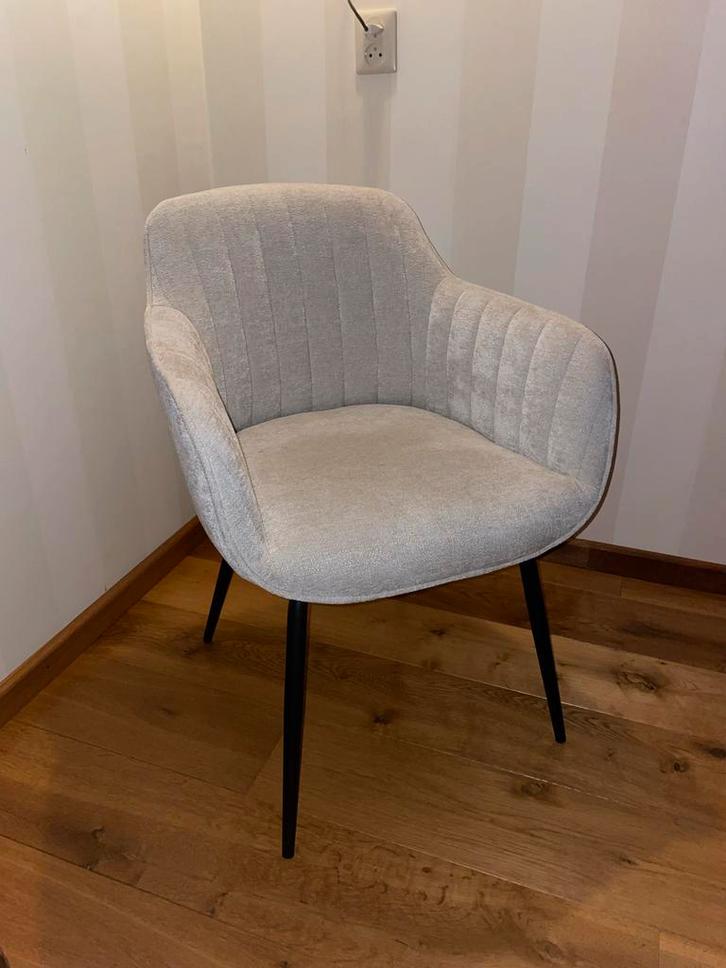 *Nieuw!* Eetkamerstoel Como van Kwantum., Huis en Inrichting, Stoelen, Nieuw, Eén, Stof, Overige kleuren, Ophalen