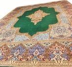 Groot Perzisch tapijt handgeknoopt vloerkleed Kerman 400x290