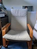 Fijne IKEA stoel, Huis en Inrichting, Fauteuils, Minder dan 75 cm, Modern, Zo goed als nieuw, Hout