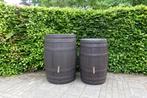 Kunststof regenton, Barrica 260 of 420 L RONDOMTON RUIMT OP!, Tuin en Terras, Regentonnen, Kunststof, Met kraantje, 150 liter of meer