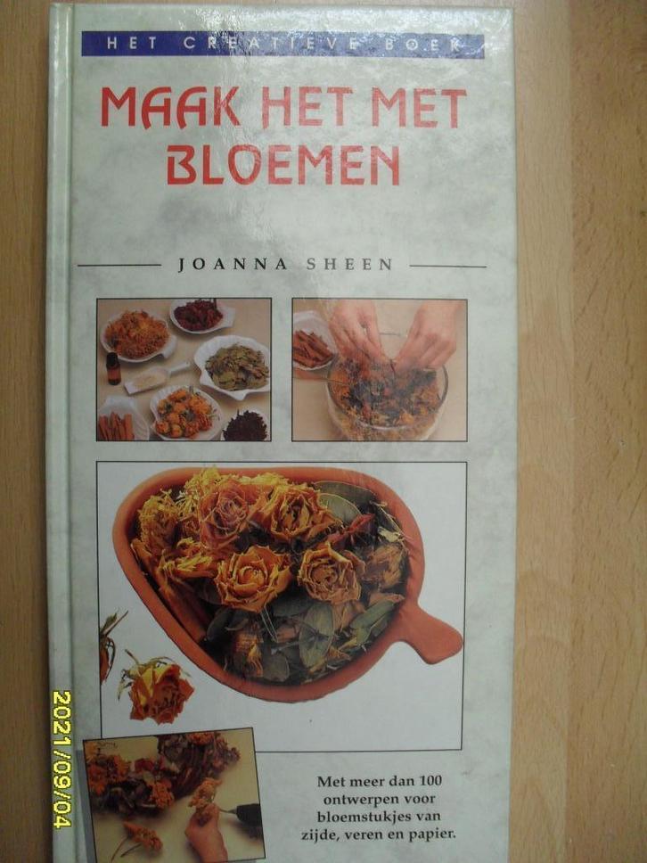 Maak het met bloemen van Joanna Sheen in perfecte staat., Boeken, Hobby en Vrije tijd, Zo goed als nieuw, Overige onderwerpen