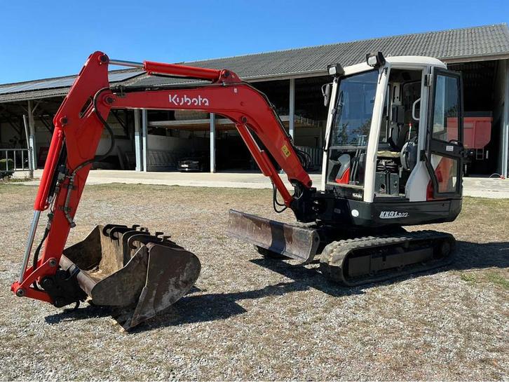 2008 kubota kx91-3 Rupsgraafmachine + 3 bakken, Zakelijke goederen, Machines en Bouw | Kranen en Graafmachines, Graafmachine