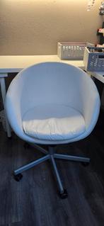 Bureaustoel - SKRUVSTA - Rond - Bol - Wit, Ophalen, Gebruikt, Wit, Bureaustoel