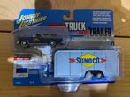 Johnny Lightning Chevy Nomad SUNOCO Trailer, Hunj, Auto, Hhjj, Nieuw