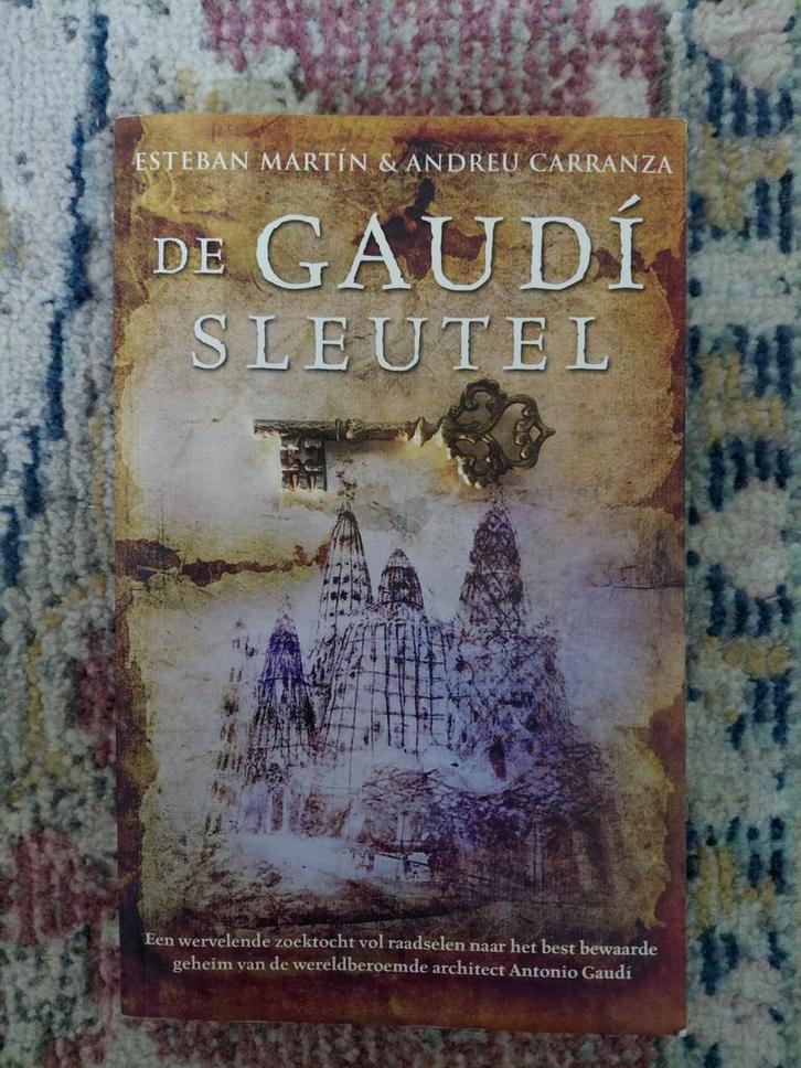 De Gaudi Sleutel - Esteban Martin & Andreu Carranza, Boeken, Romans, Gelezen, Nederland, Ophalen of Verzenden