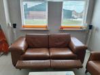 Mooie Electrische Relax bank, Ophalen, Gebruikt, Tweepersoons, Leer