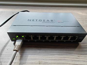Netwerk Switch Netgear GS108E v2 ProSave Plus Managed beschikbaar voor biedingen