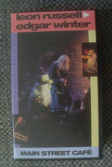 VHS Leon Russell / Edgar Winter - Main Street Café / Live 88 beschikbaar voor biedingen