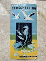 Kaart Terschelling jaren 70, Verzamelen, Ansichtkaarten | Themakaarten, Ophalen of Verzenden, 1960 tot 1980