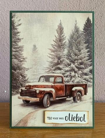 Zelfgemaakte wenskaarten. KERST (8) beschikbaar voor biedingen