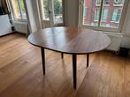 Deense stijl eettafel uitschuifbaar 6personen, Huis en Inrichting, Tafels | Eettafels, Ophalen, Gebruikt, 100 tot 150 cm, Deense houten tafel